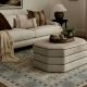 Handcrafted Cozy Cotton and Wool Handknotted Rug for Relaxing Spaces